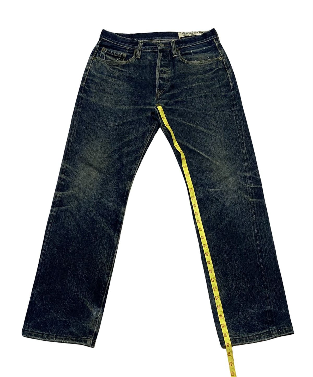 Kapital VINTAGE RARE KAPITAL SELVEDGE DENIM JEANS INDIGO Size US 31 - 7 Thumbnail