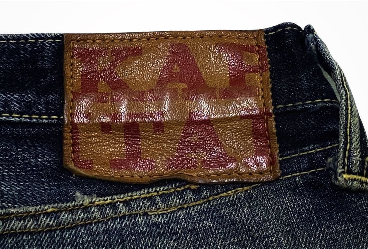 Kapital VINTAGE RARE KAPITAL SELVEDGE DENIM JEANS INDIGO Size US 31 - 11 Thumbnail
