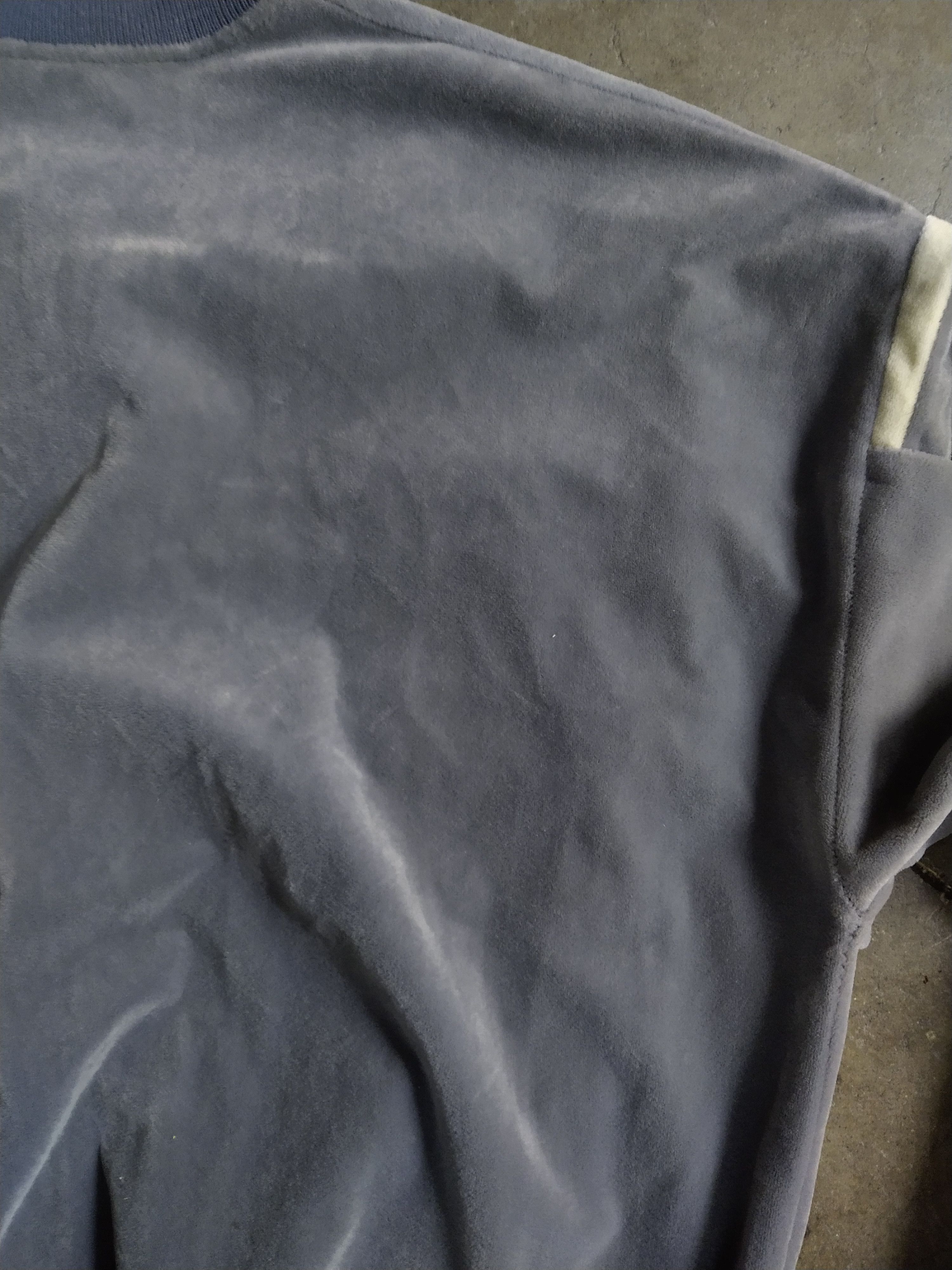 Christian Dior Monsieur Vintage Christian Dior Velvet Zip Up Shirt Size Medium Gray Size US M / EU 48-50 / 2 - 12 Thumbnail