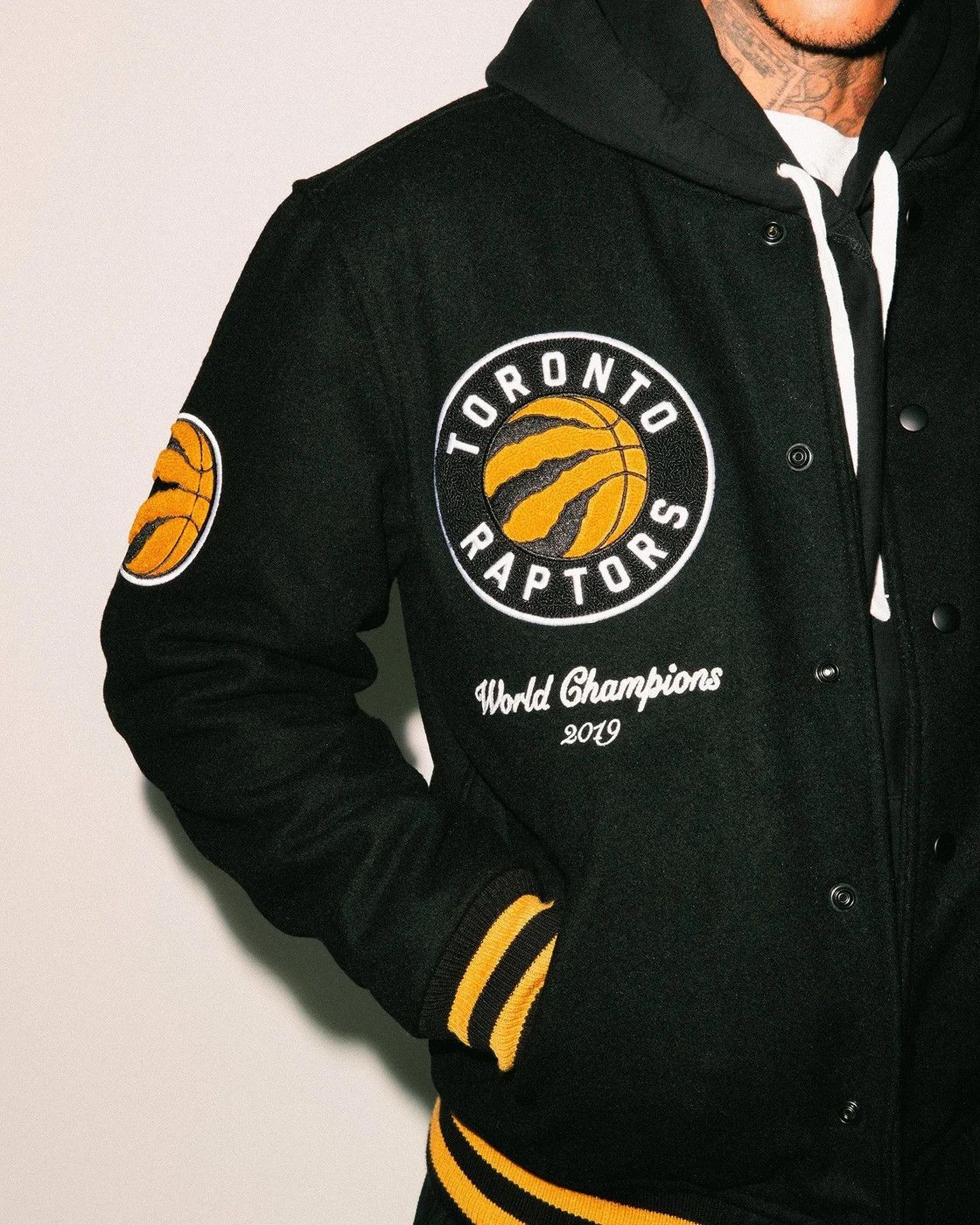 Drake OVO X NBA RAPTORS VARSITY JACKET Size US XXL / EU 58 / 5 - 5 Thumbnail