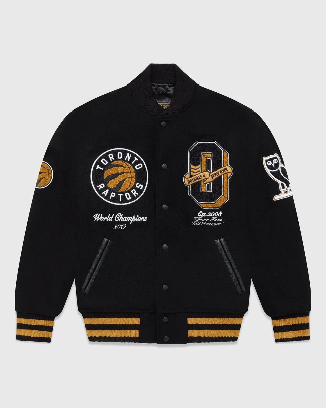 Drake OVO X NBA RAPTORS VARSITY JACKET Size US XXL / EU 58 / 5 - 10 Thumbnail