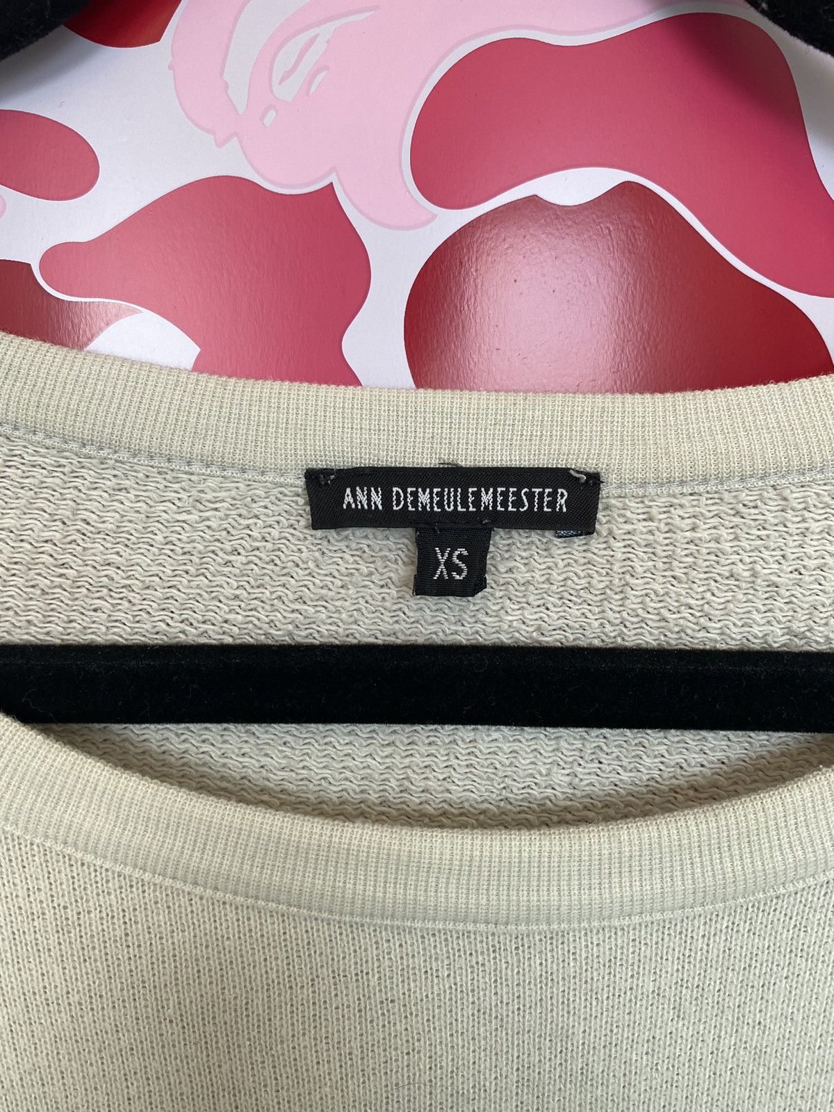 Ann Demeulemeester Ann Demeulemeester “let’s go said he…” Crewneck Sweatshirt Size US XS / EU 42 / 0 - 4 Thumbnail