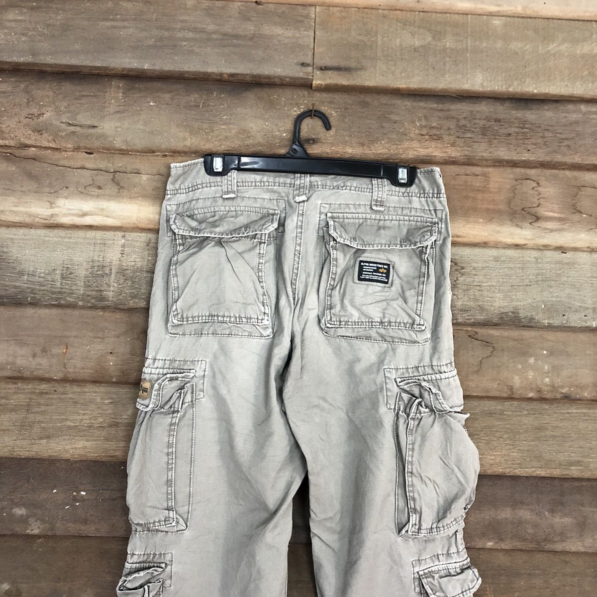 Alpha Industries Alpha Industries Grey Multipocket Tactical Cargo Pants #A060 Size US 30 / EU 46 - 13 Thumbnail