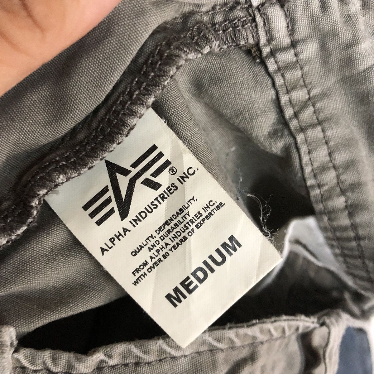 Alpha Industries Alpha Industries Grey Multipocket Tactical Cargo Pants #A060 Size US 30 / EU 46 - 17 Thumbnail