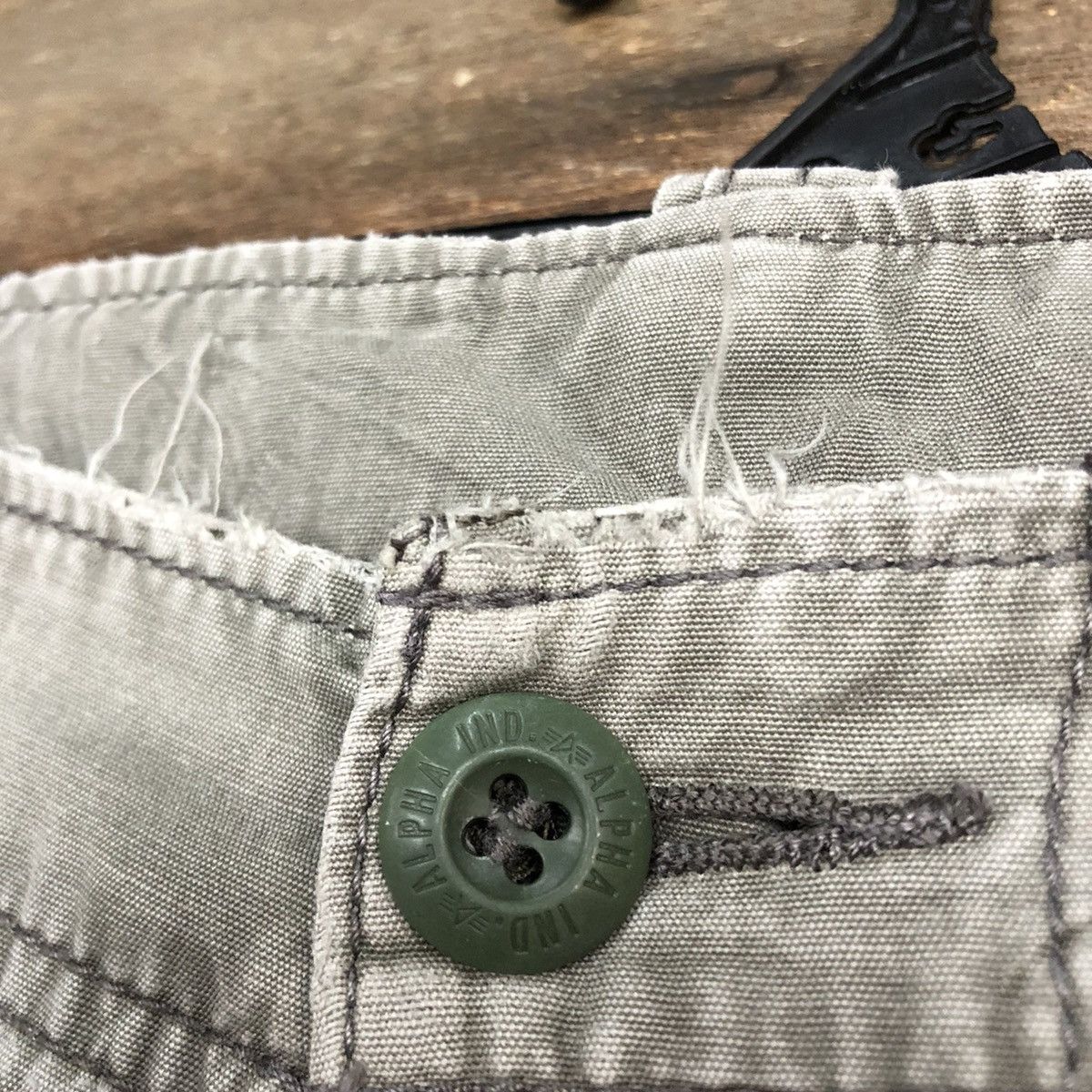 Alpha Industries Alpha Industries Grey Multipocket Tactical Cargo Pants #A060 Size US 30 / EU 46 - 10 Thumbnail