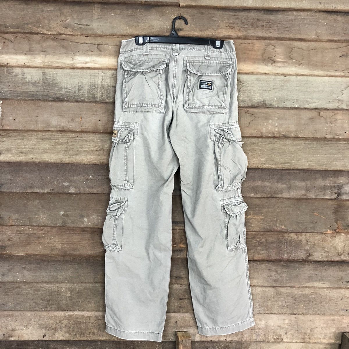 Alpha Industries Alpha Industries Grey Multipocket Tactical Cargo Pants #A060 Size US 30 / EU 46 - 12 Thumbnail