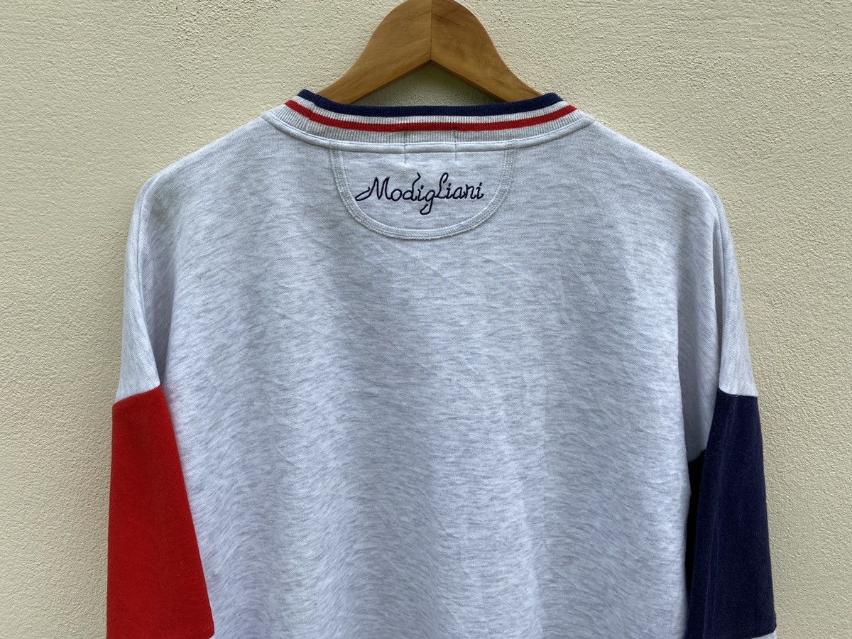 Vintage Vintage Sweatshirt Nice Design By MODIGLIANI WORLD Size L Size US L / EU 52-54 / 3 - 6 Thumbnail