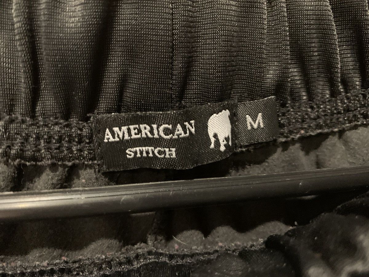American Stitch × Vintage American Stitch Black and Red Joggers Track Pants Size US 30 / EU 46 - 3 Thumbnail