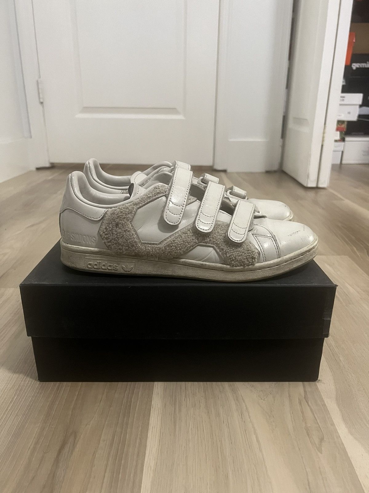 Adidas × Raf Simons RAF Simons X Stan Smith Comfort Badge Size US 8.5 / EU 41-42 - 1 Thumbnail