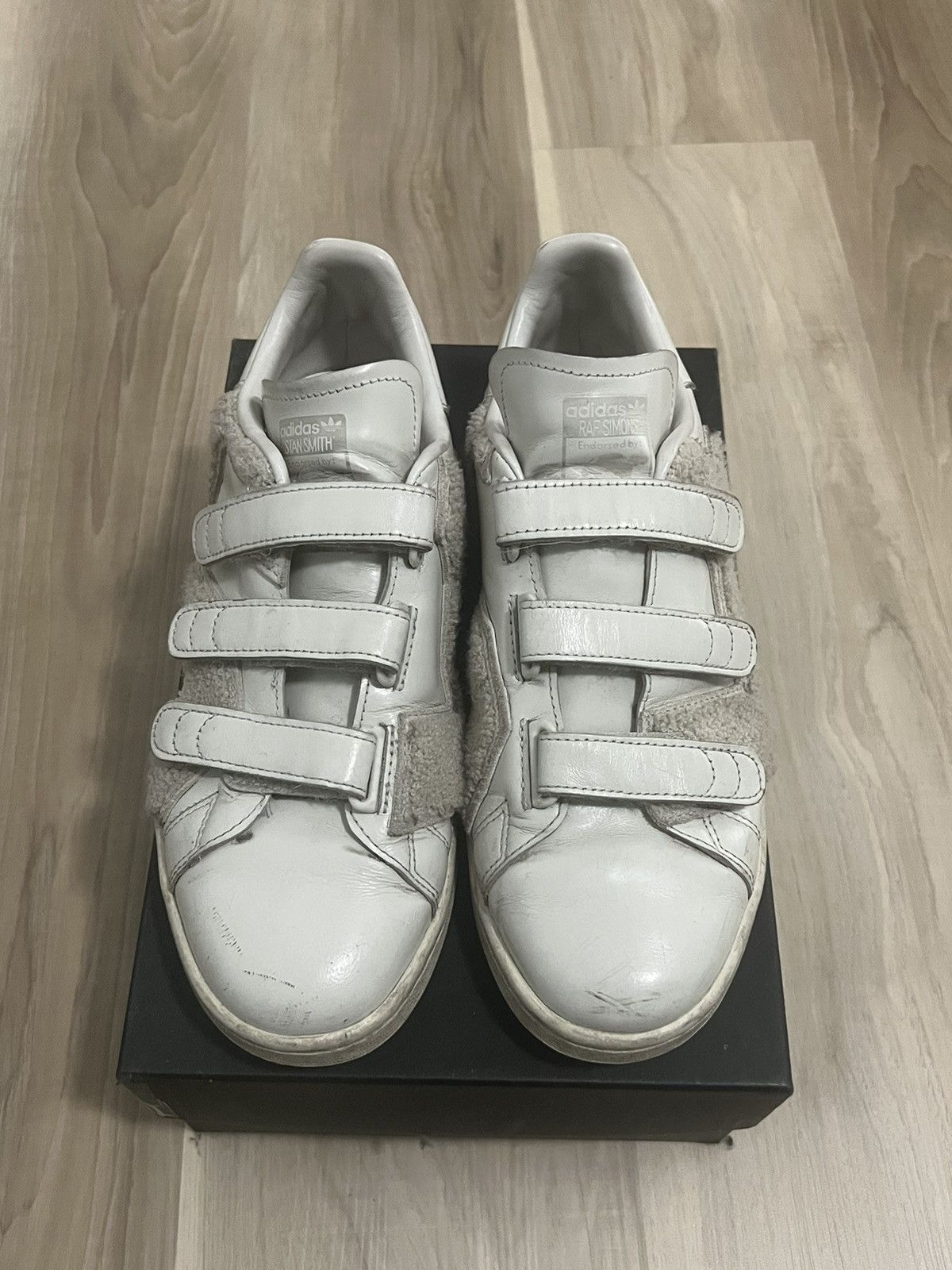 Adidas × Raf Simons RAF Simons X Stan Smith Comfort Badge Size US 8.5 / EU 41-42 - 2 Thumbnail