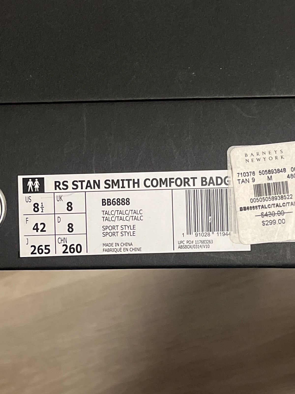 Adidas × Raf Simons RAF Simons X Stan Smith Comfort Badge Size US 8.5 / EU 41-42 - 6 Thumbnail