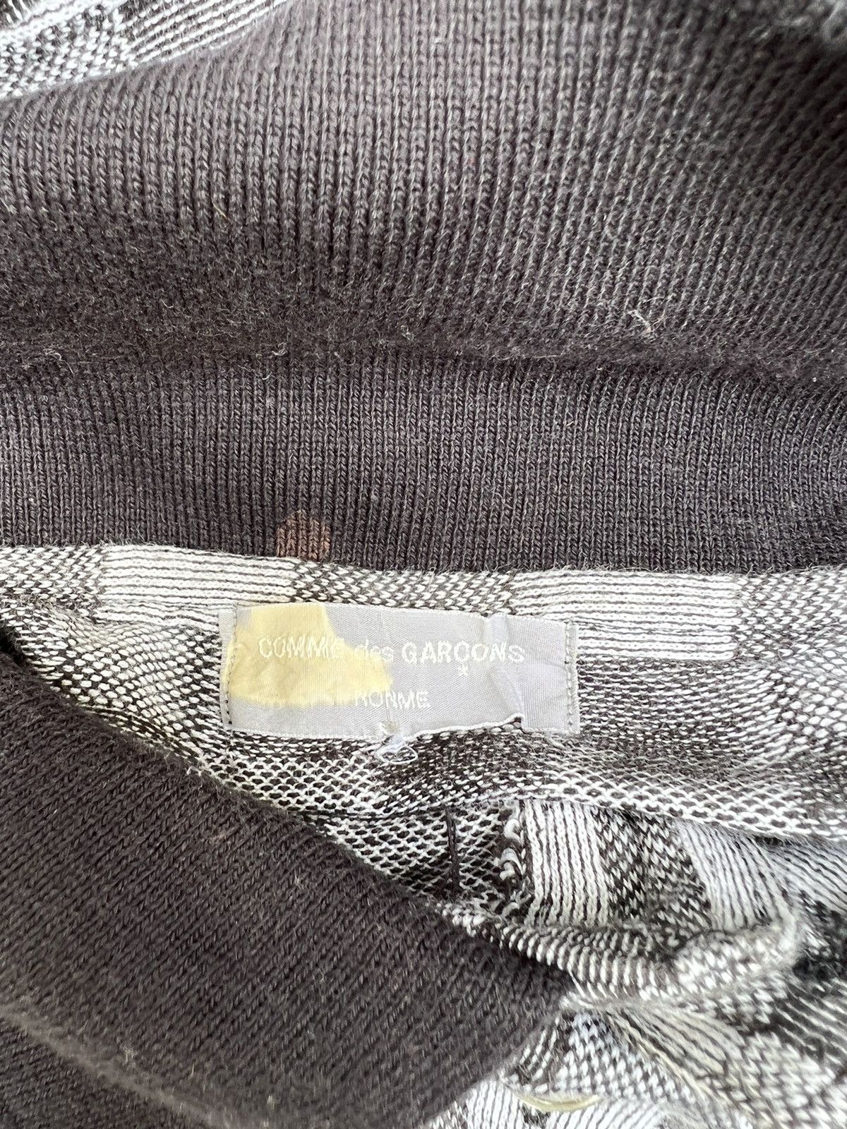 Comme des Garcons Homme Vintage 90s CDGH Checkered Polo Shirt Size US M / EU 48-50 / 2 - 13 Thumbnail