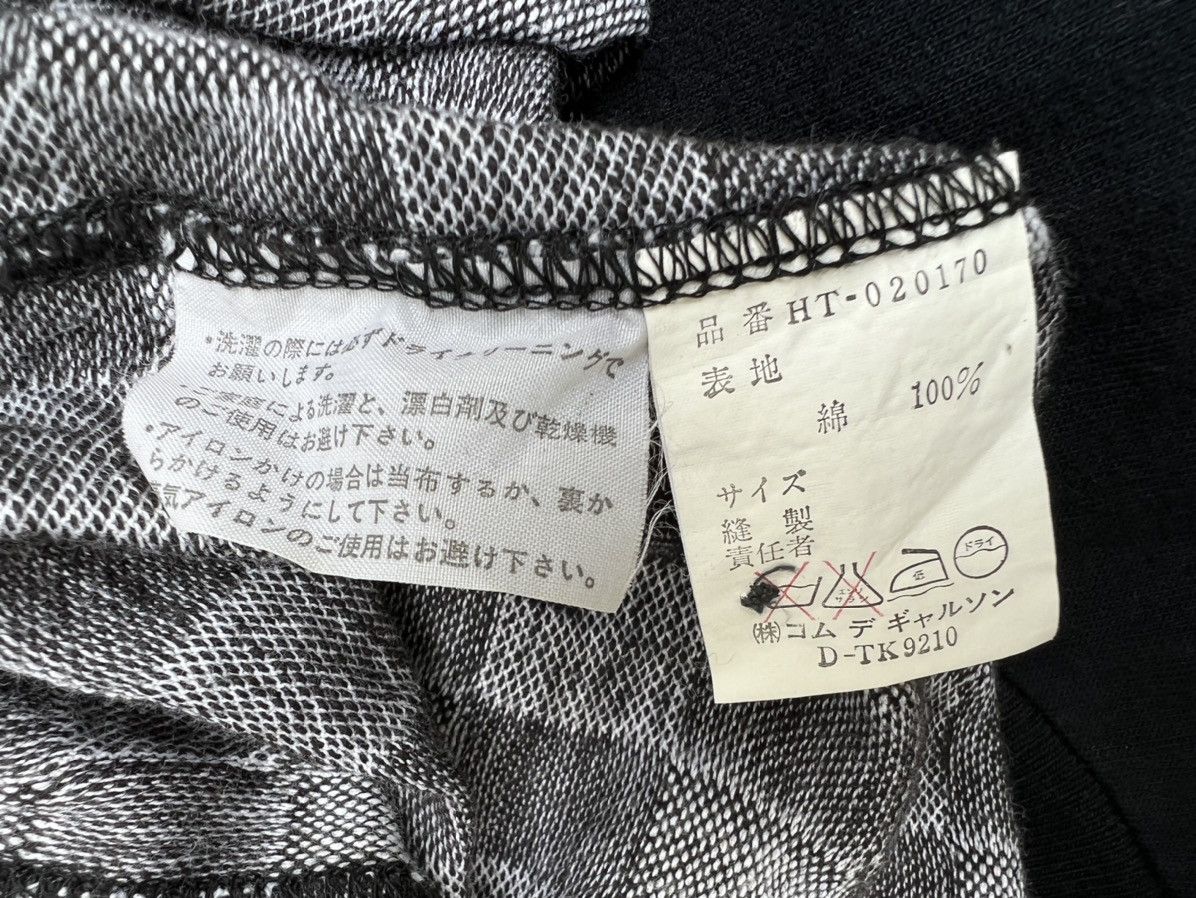 Comme des Garcons Homme Vintage 90s CDGH Checkered Polo Shirt Size US M / EU 48-50 / 2 - 14 Thumbnail