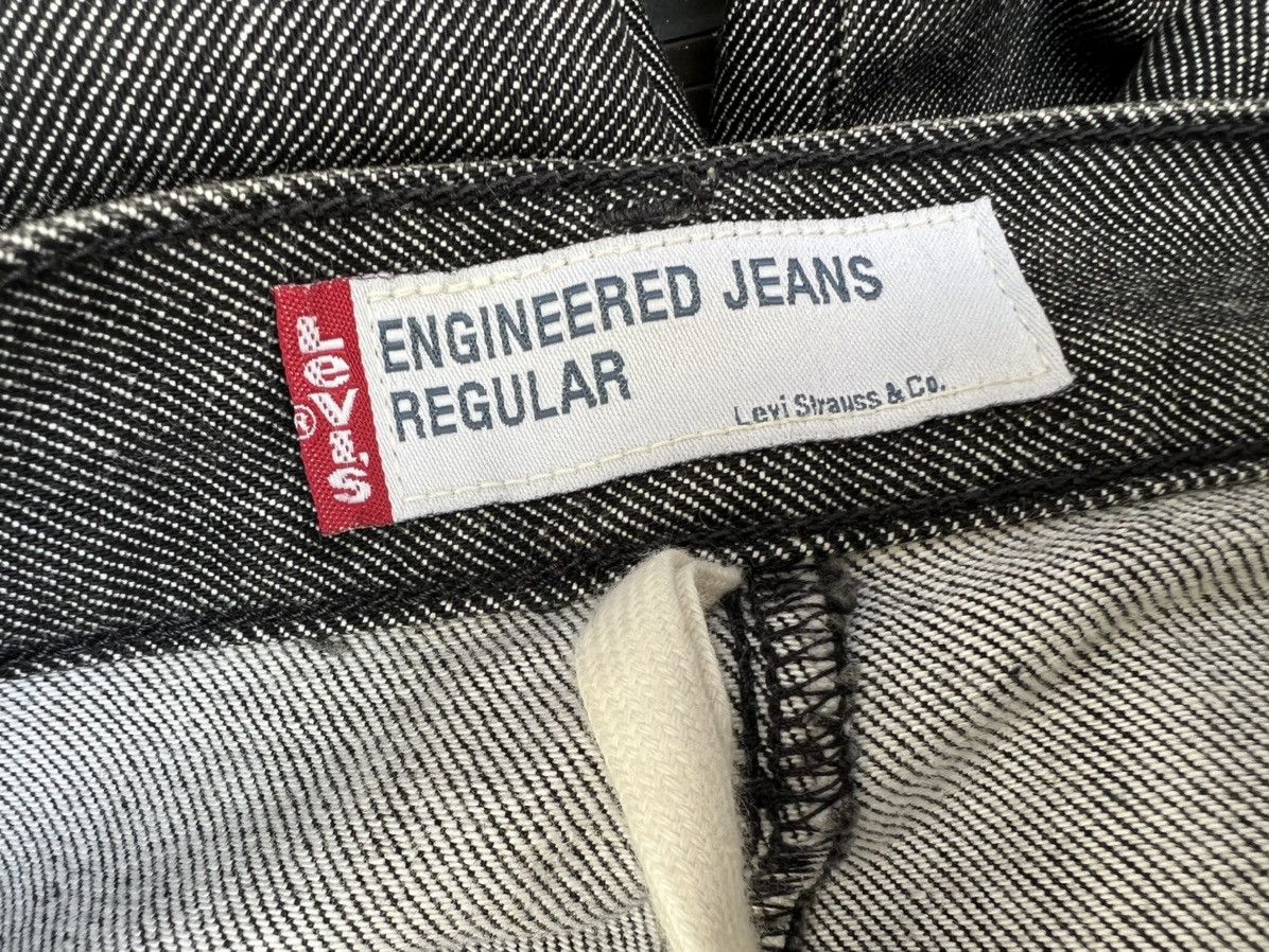 Levi's Vintage 2000s Levi’s Engineered Sun Faded Grey Jeans Size US 30 / EU 46 - 23 Thumbnail
