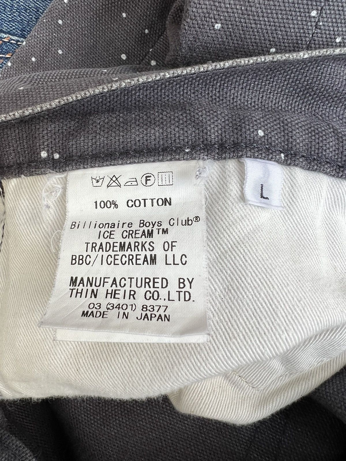 Billionaire Boys Club Vintage BBC Sun Faded Grey Snowy Jeans Size US 34 / EU 50 - 23 Thumbnail