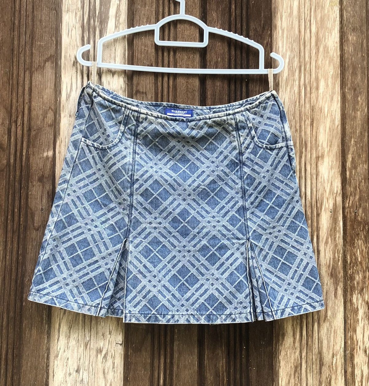 Burberry Burberry London Blue Label x Denim skirt Size 28" / US 6 / IT 42 - 1 Thumbnail