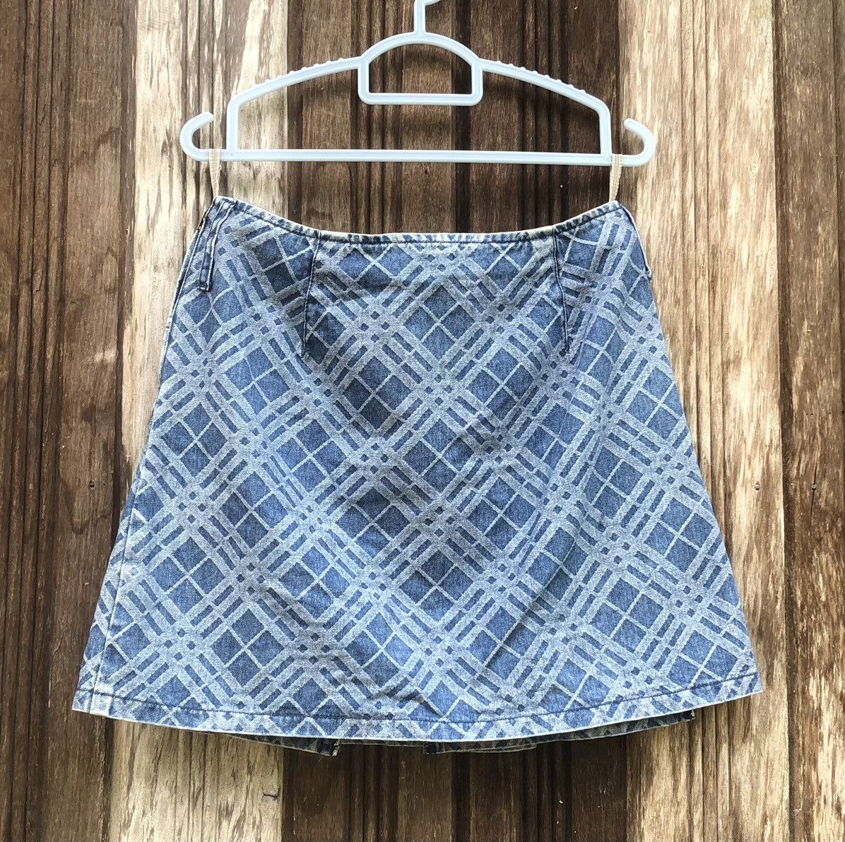 Burberry Burberry London Blue Label x Denim skirt Size 28" / US 6 / IT 42 - 4 Thumbnail