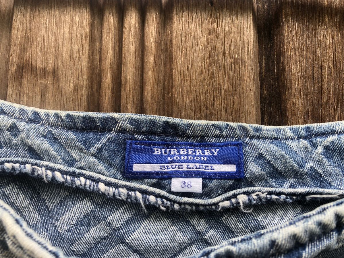 Burberry Burberry London Blue Label x Denim skirt Size 28" / US 6 / IT 42 - 2 Thumbnail