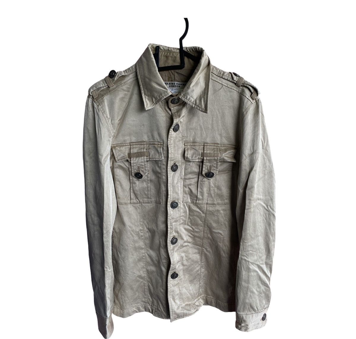 Katharine Hamnett London KATHARINE HAMNETT BLOUSON JACKET MILITARY STYLE Size US M / EU 48-50 / 2 - 1 Thumbnail