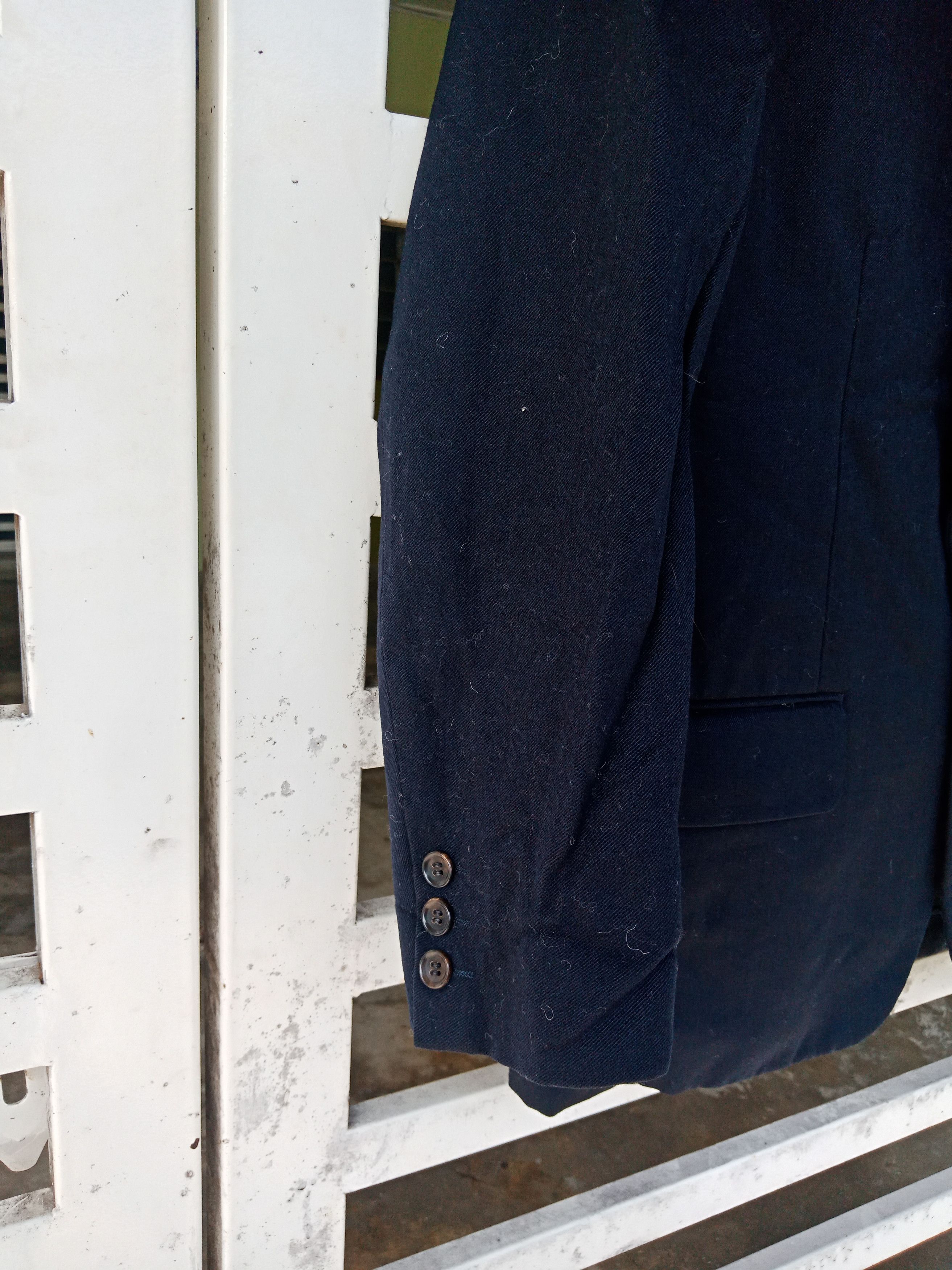 Comme des Garcons Homme Comme Des Garcons Homme Wool Coat Jacket Size US M / EU 48-50 / 2 - 7 Thumbnail