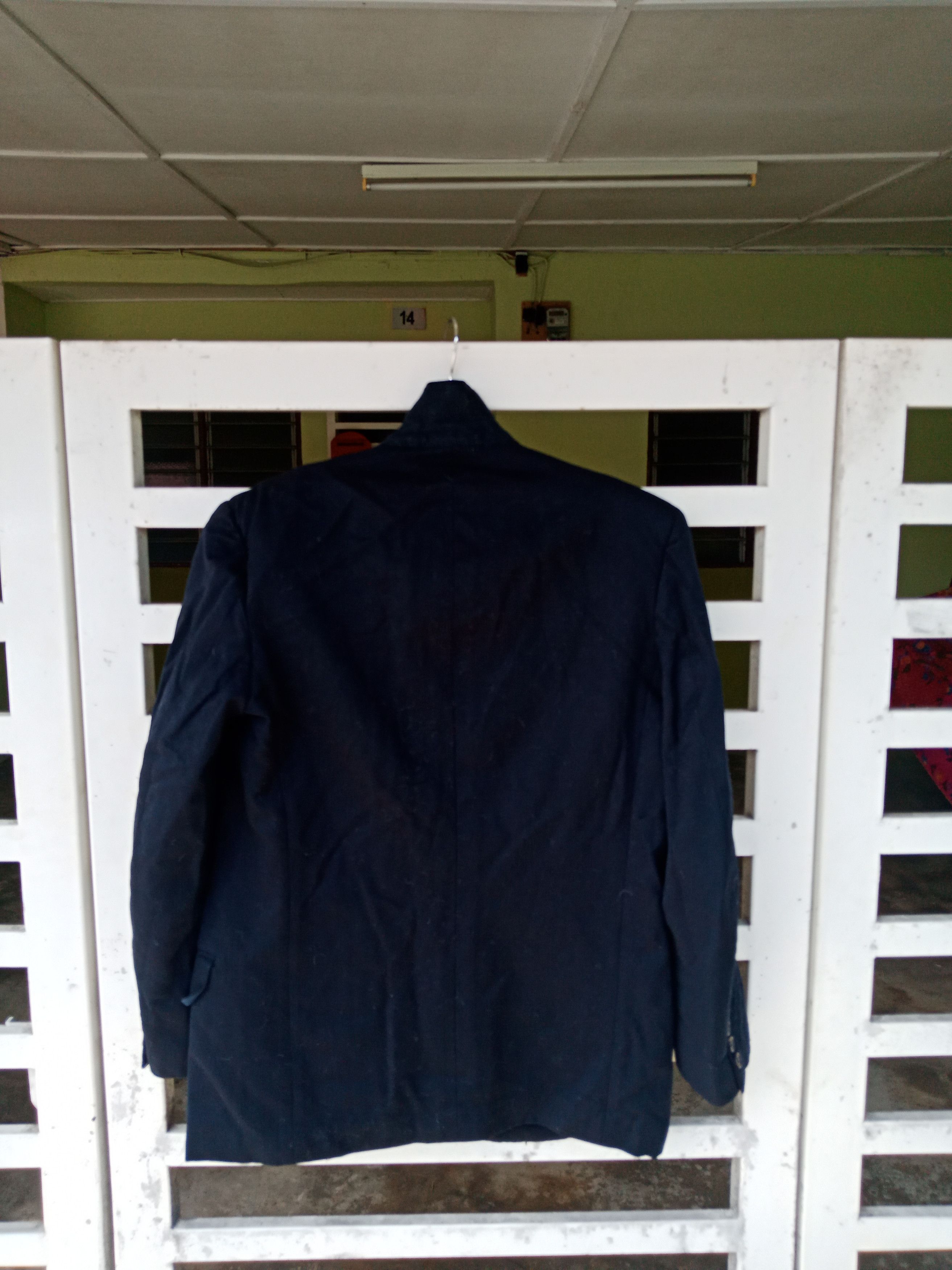 Comme des Garcons Homme Comme Des Garcons Homme Wool Coat Jacket Size US M / EU 48-50 / 2 - 2 Thumbnail