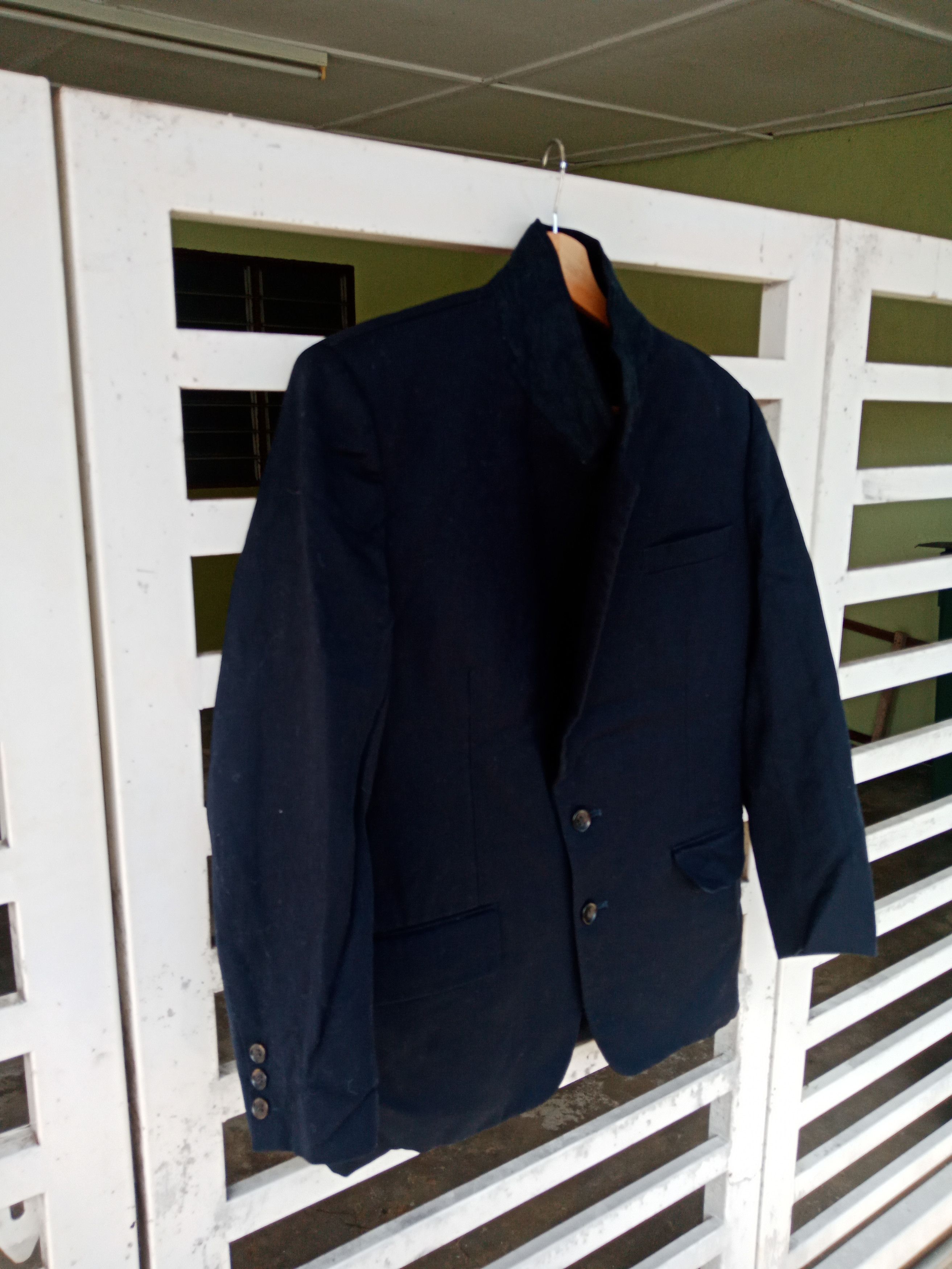 Comme des Garcons Homme Comme Des Garcons Homme Wool Coat Jacket Size US M / EU 48-50 / 2 - 5 Thumbnail