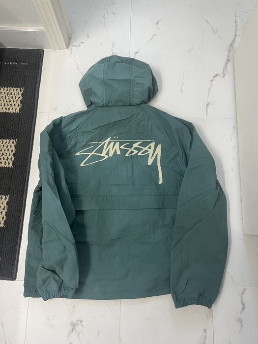 Stussy Stussy Wave Dye Beach Shell Jacket Atlantic | Grailed