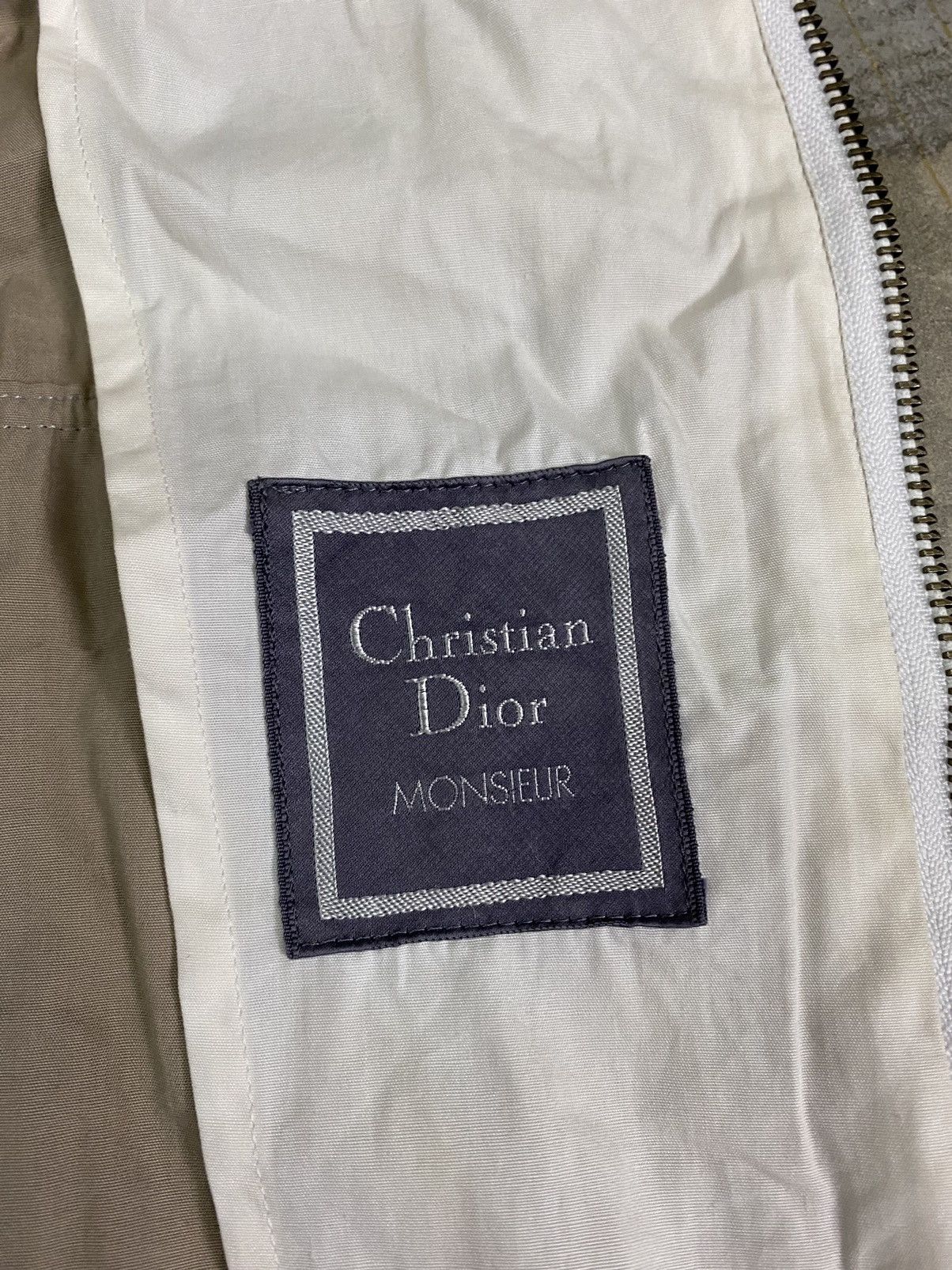 Christian Dior Monsieur 90s Raglan Embroidered logo light jacket Size US S / EU 44-46 / 1 - 9 Thumbnail