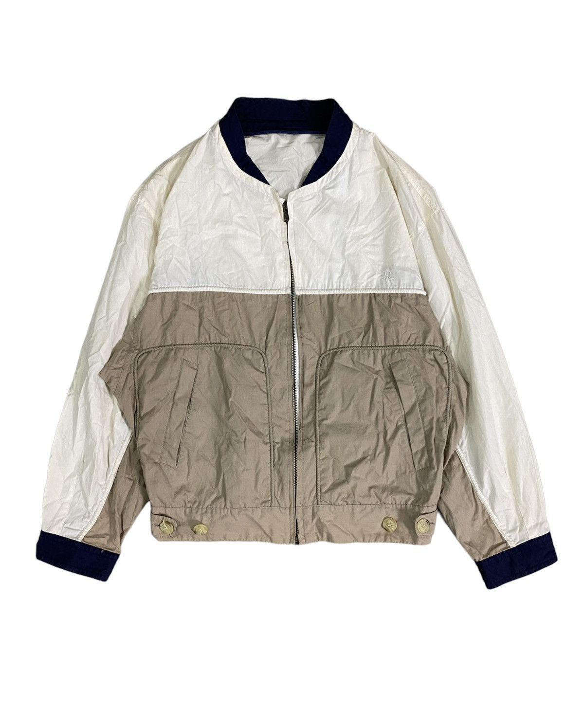 Christian Dior Monsieur 90s Raglan Embroidered logo light jacket Size US S / EU 44-46 / 1 - 1 Thumbnail