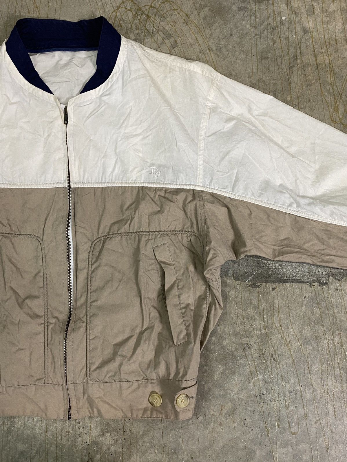 Christian Dior Monsieur 90s Raglan Embroidered logo light jacket Size US S / EU 44-46 / 1 - 7 Thumbnail