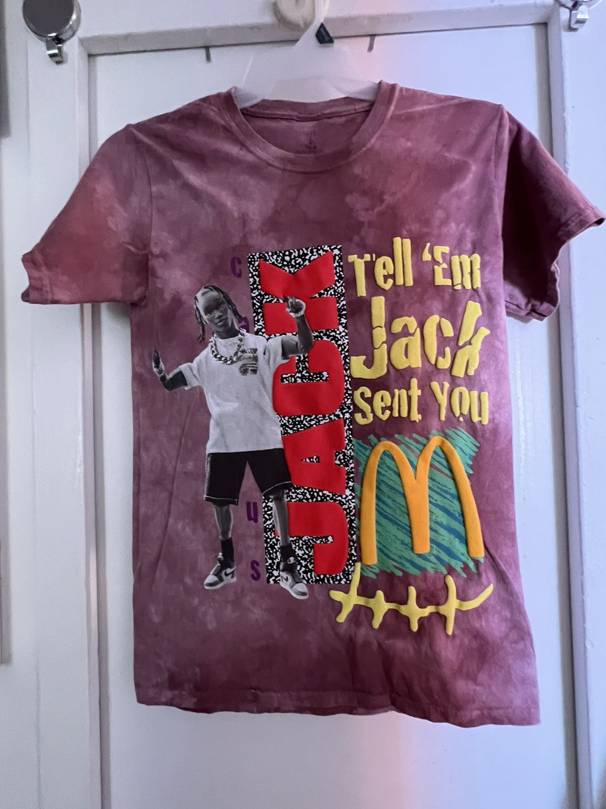 Travis Scott Travis Scott X McDonald's Jack Smile ll T-shirt
