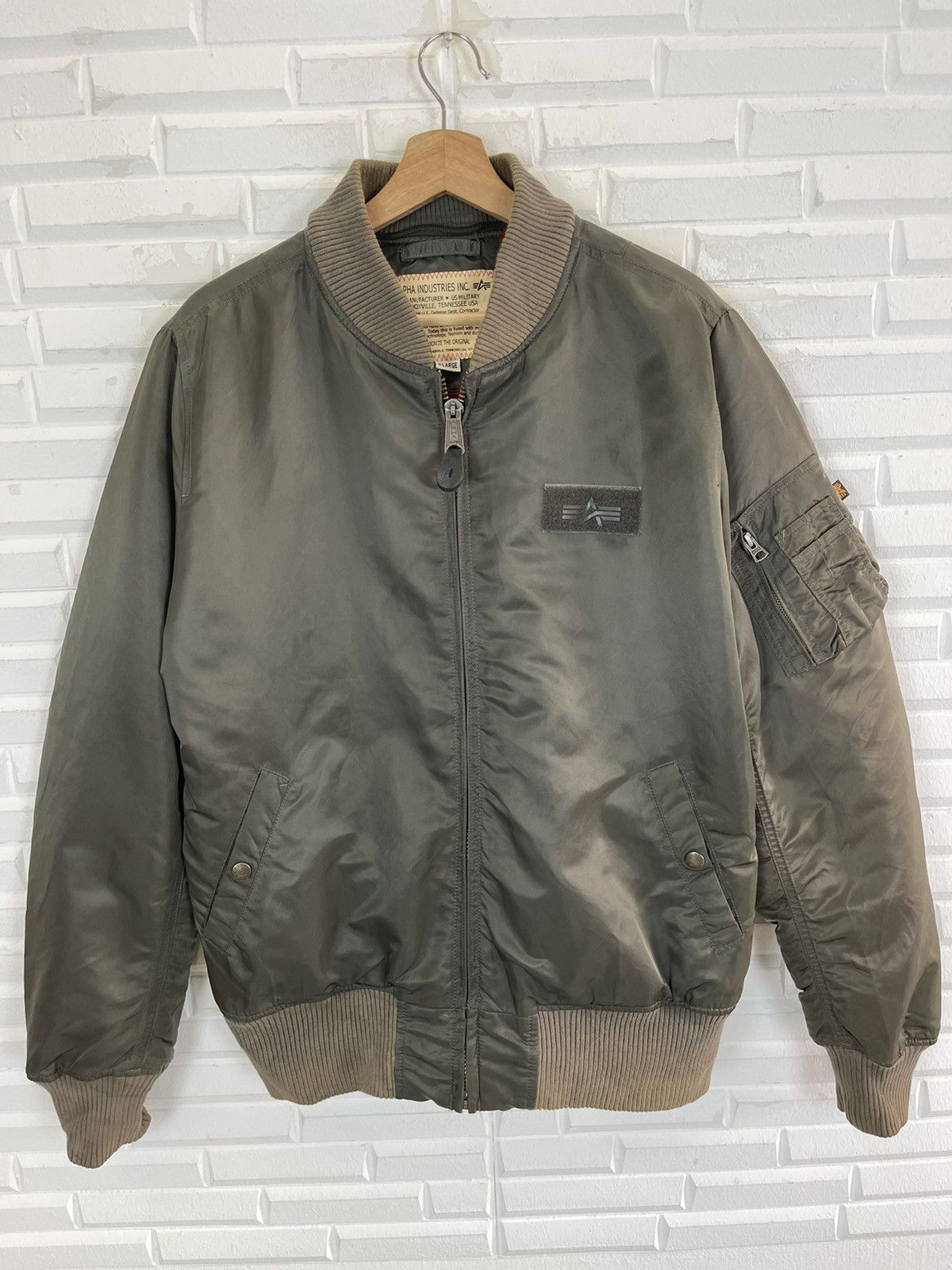 Alpha Industries 90’s ALPHA INDUSTRIES BOMBER JACKET MA1 Size US XL / EU 56 / 4 - 2 Thumbnail