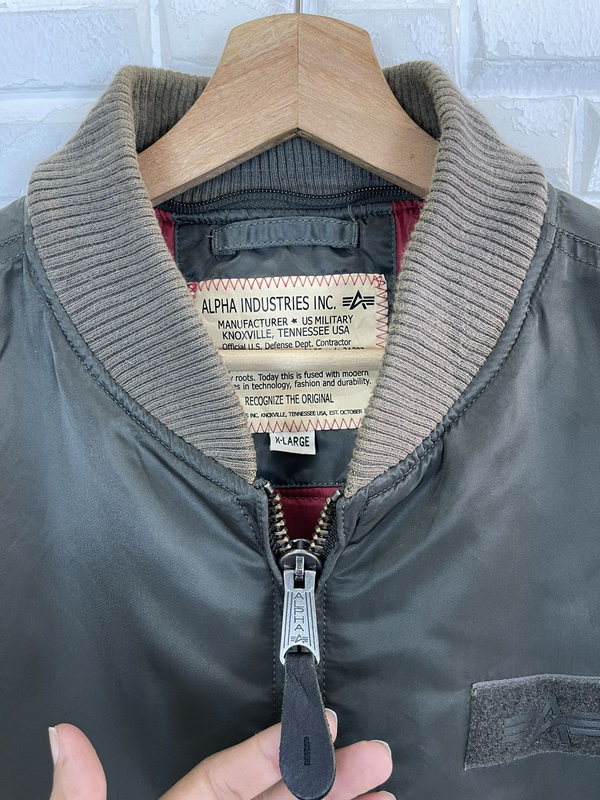 Alpha Industries 90’s ALPHA INDUSTRIES BOMBER JACKET MA1 Size US XL / EU 56 / 4 - 4 Thumbnail