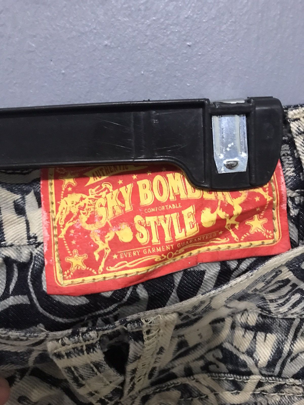 Japanese Brand Vintage Full Print Denim Like Hysteric Glamour Jeans Size US 30 / EU 46 - 3 Thumbnail