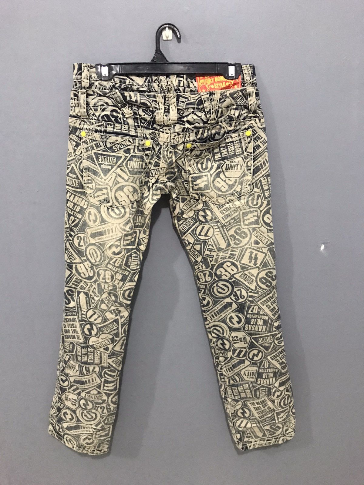 Japanese Brand Vintage Full Print Denim Like Hysteric Glamour Jeans Size US 30 / EU 46 - 2 Thumbnail