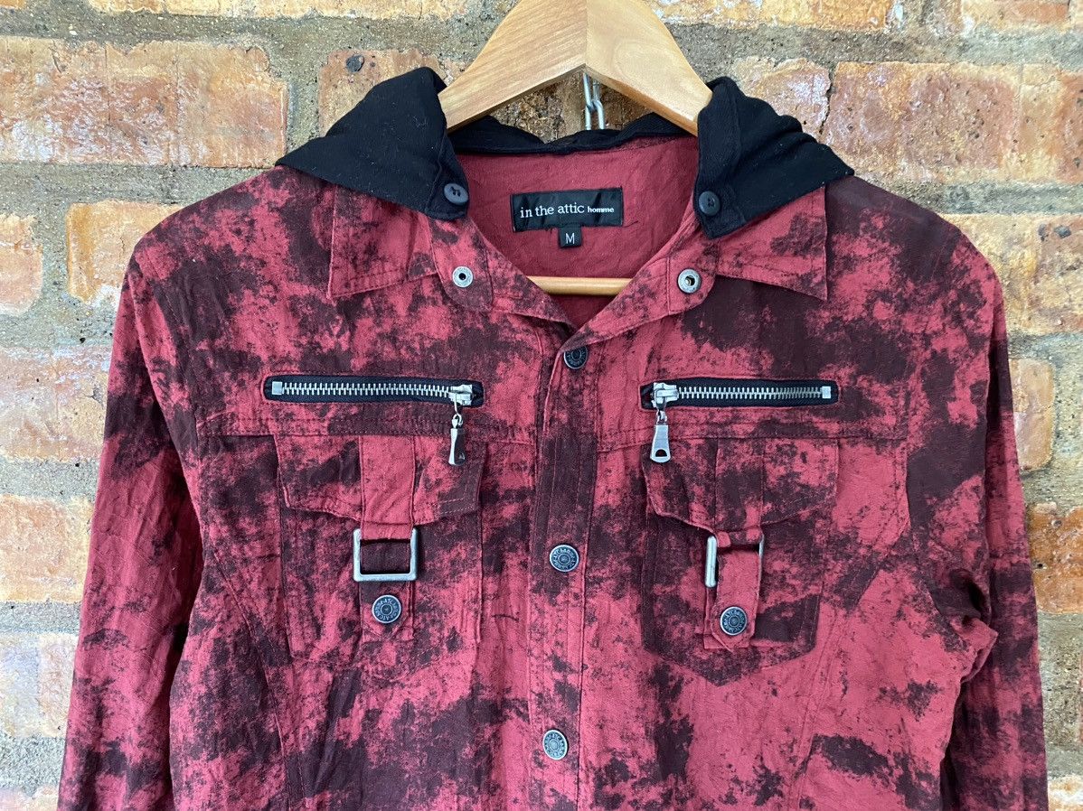 In The Attic Iconic Red Marble Punk button up Size US M / EU 48-50 / 2 - 4 Thumbnail