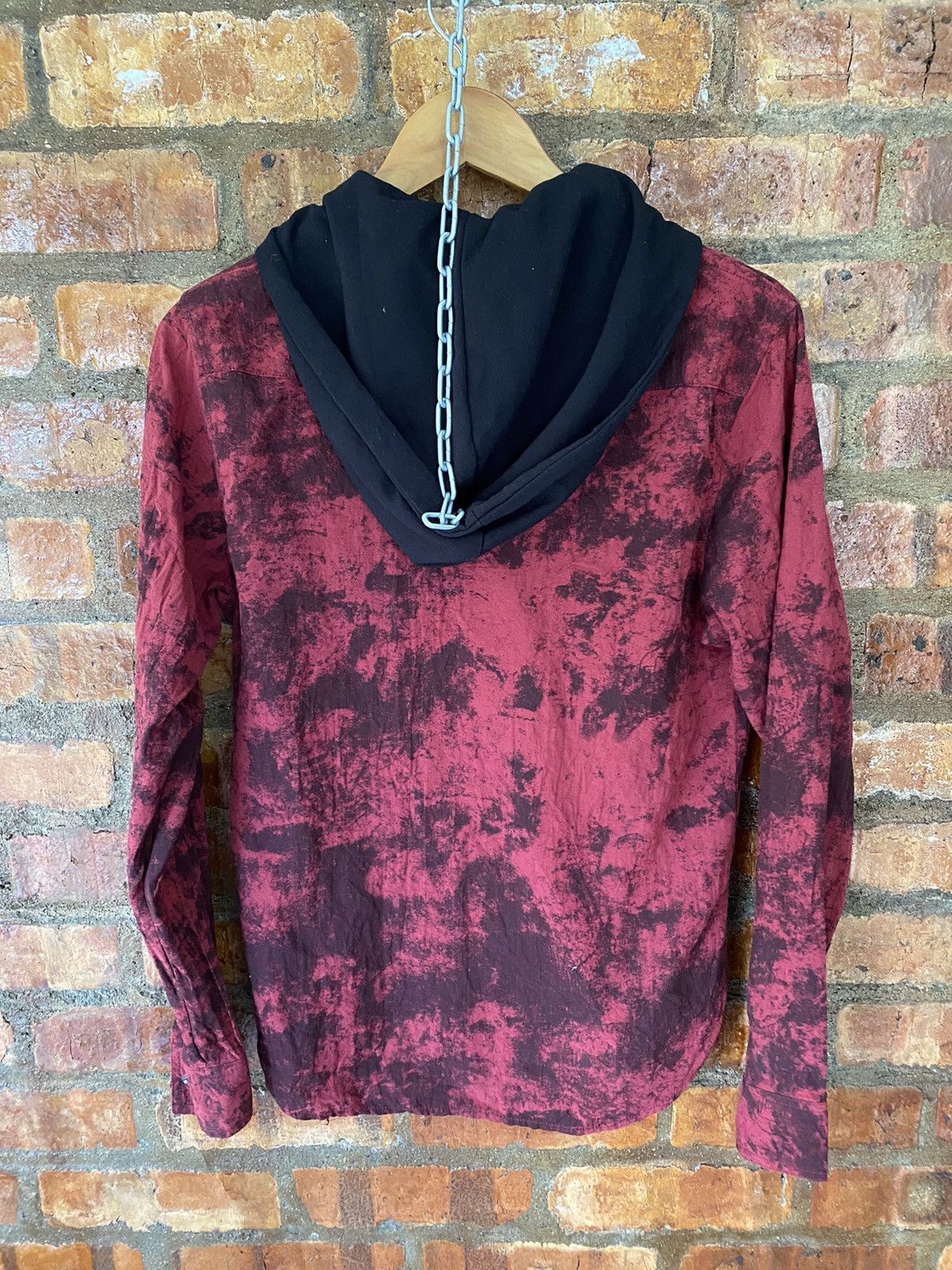 In The Attic Iconic Red Marble Punk button up Size US M / EU 48-50 / 2 - 8 Thumbnail
