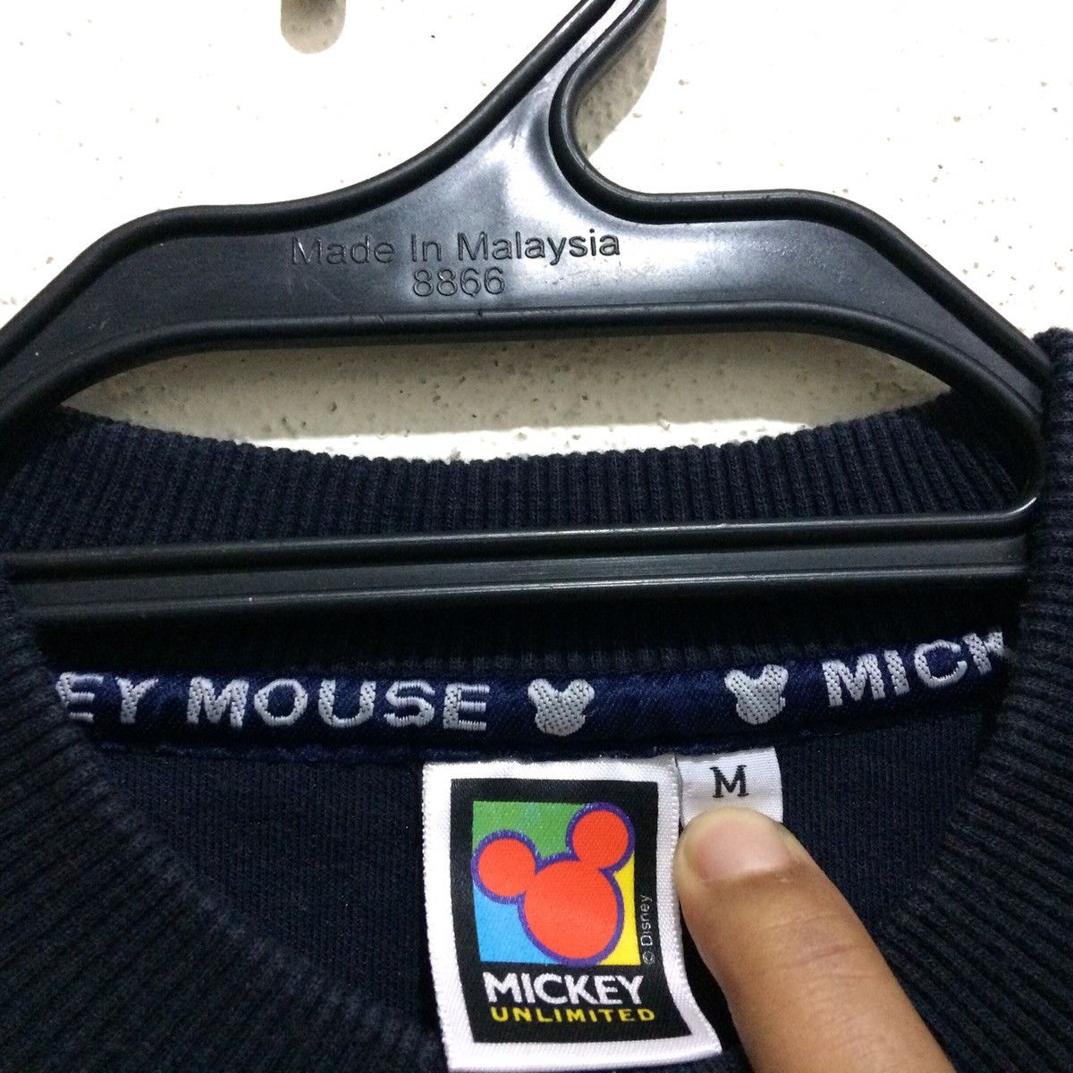 Cartoon Network × Mickey Mouse Mickey Mouse Embroidery Disney Pullover Crewneck Jumper Size US M / EU 48-50 / 2 - 4 Thumbnail