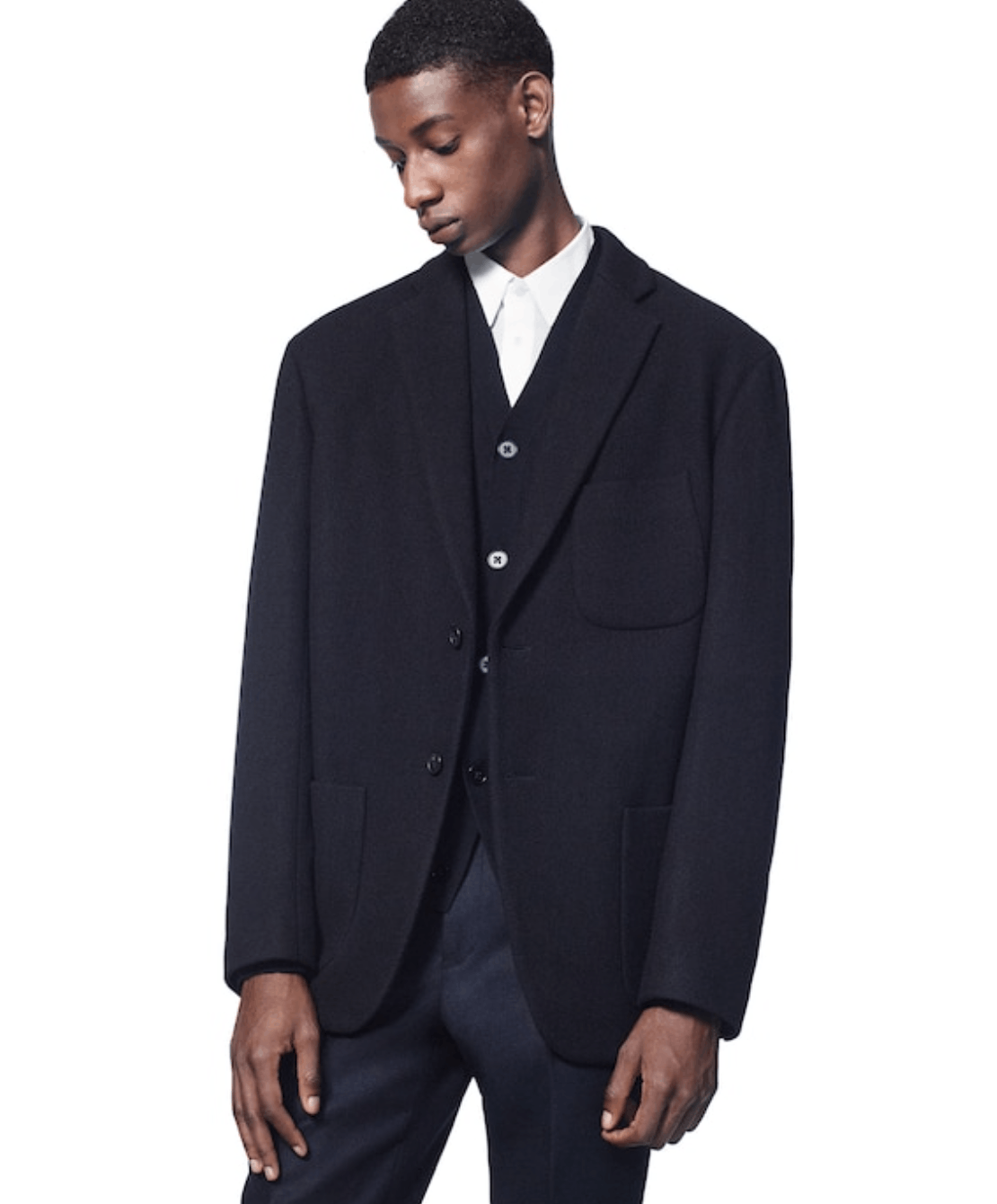 Jil Sander × Uniqlo +J WOOL-BLEND OVERSIZED JACKET | Grailed