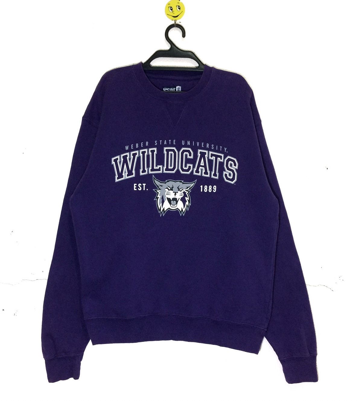 Weber State University WILDCATS Crewneck pullover Jumper Us