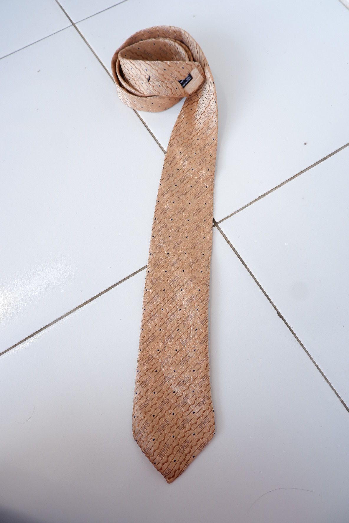 Gucci Vintage Gucci Monogram Tie Size ONE SIZE - 3 Thumbnail