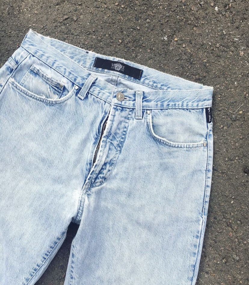 Vintage Vintage Versace Patch Work Denim Y2K Size US 32 / EU 48 - 3 Thumbnail