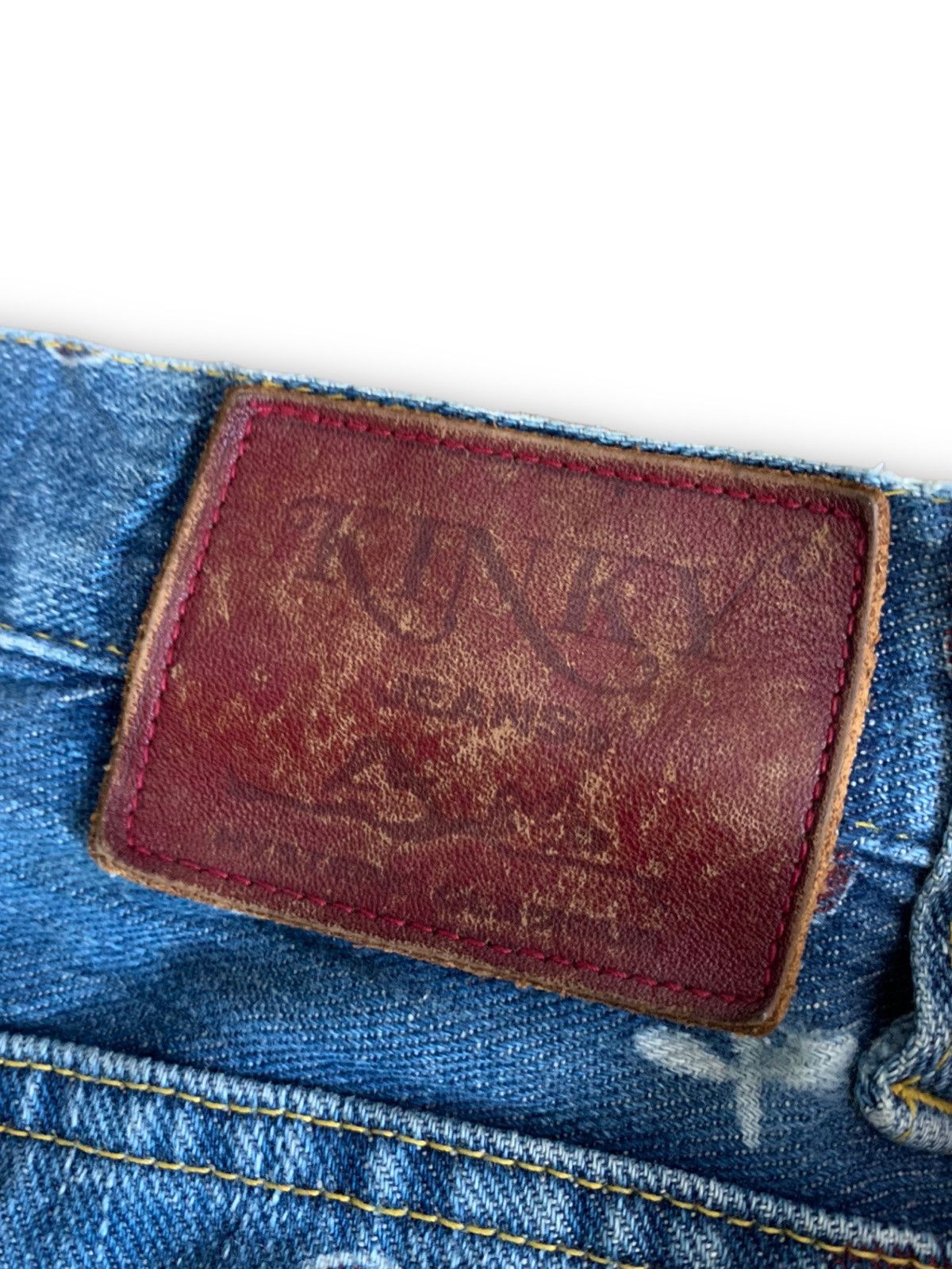 Hysteric Glamour HYSTERIC GLAMOUR CHERRY JAPANESE BRAND JEANS DENIM Size US 31 - 14 Thumbnail