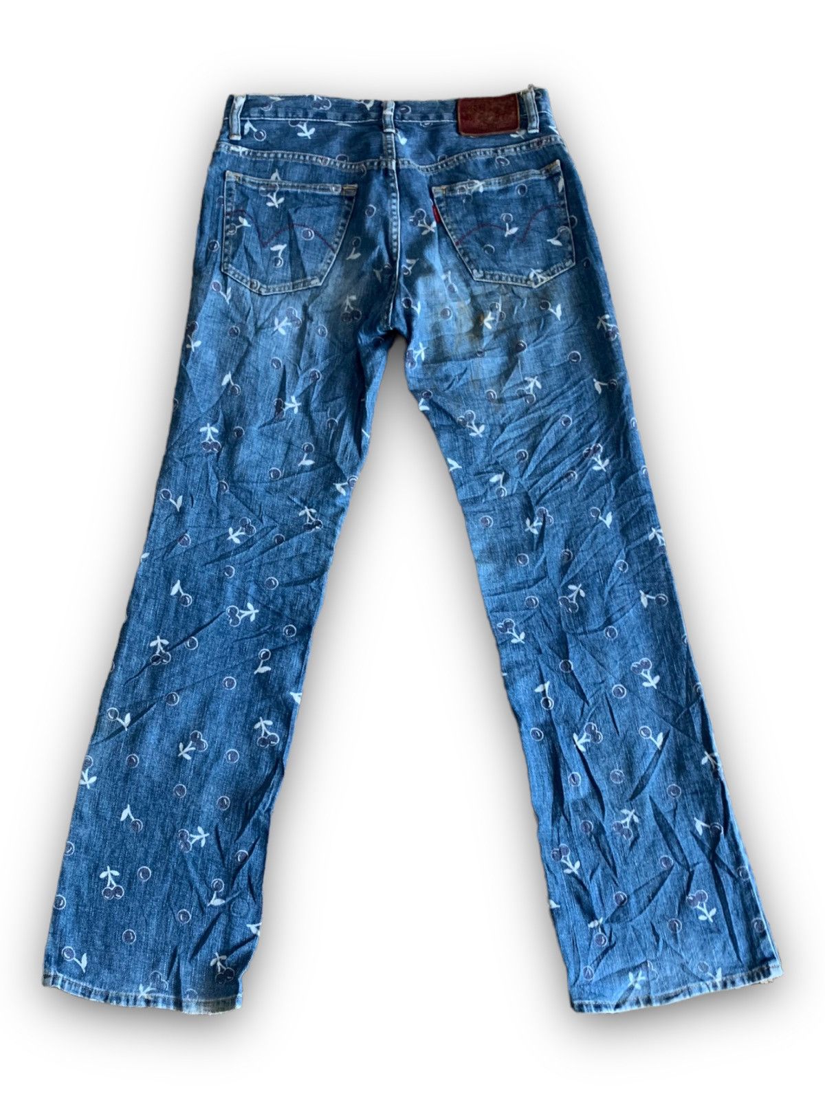 Hysteric Glamour HYSTERIC GLAMOUR CHERRY JAPANESE BRAND JEANS DENIM Size US 31 - 2 Thumbnail
