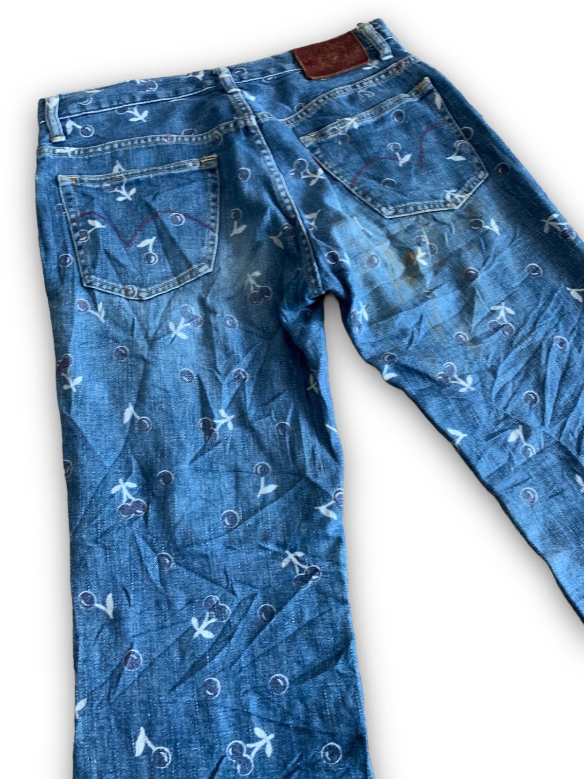 Hysteric Glamour HYSTERIC GLAMOUR CHERRY JAPANESE BRAND JEANS DENIM Size US 31 - 12 Thumbnail