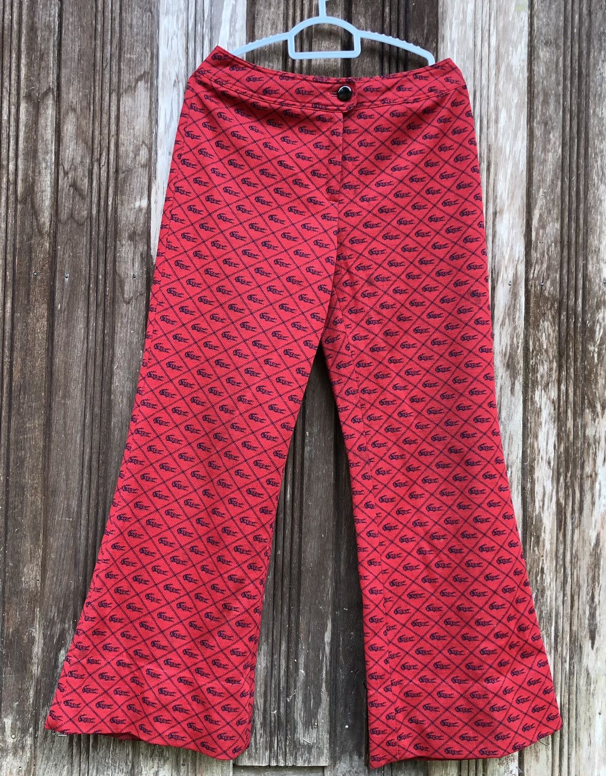 Lacoste Vintage Lacoste Full Print Size 27" / US 4 / IT 40 - 2 Thumbnail