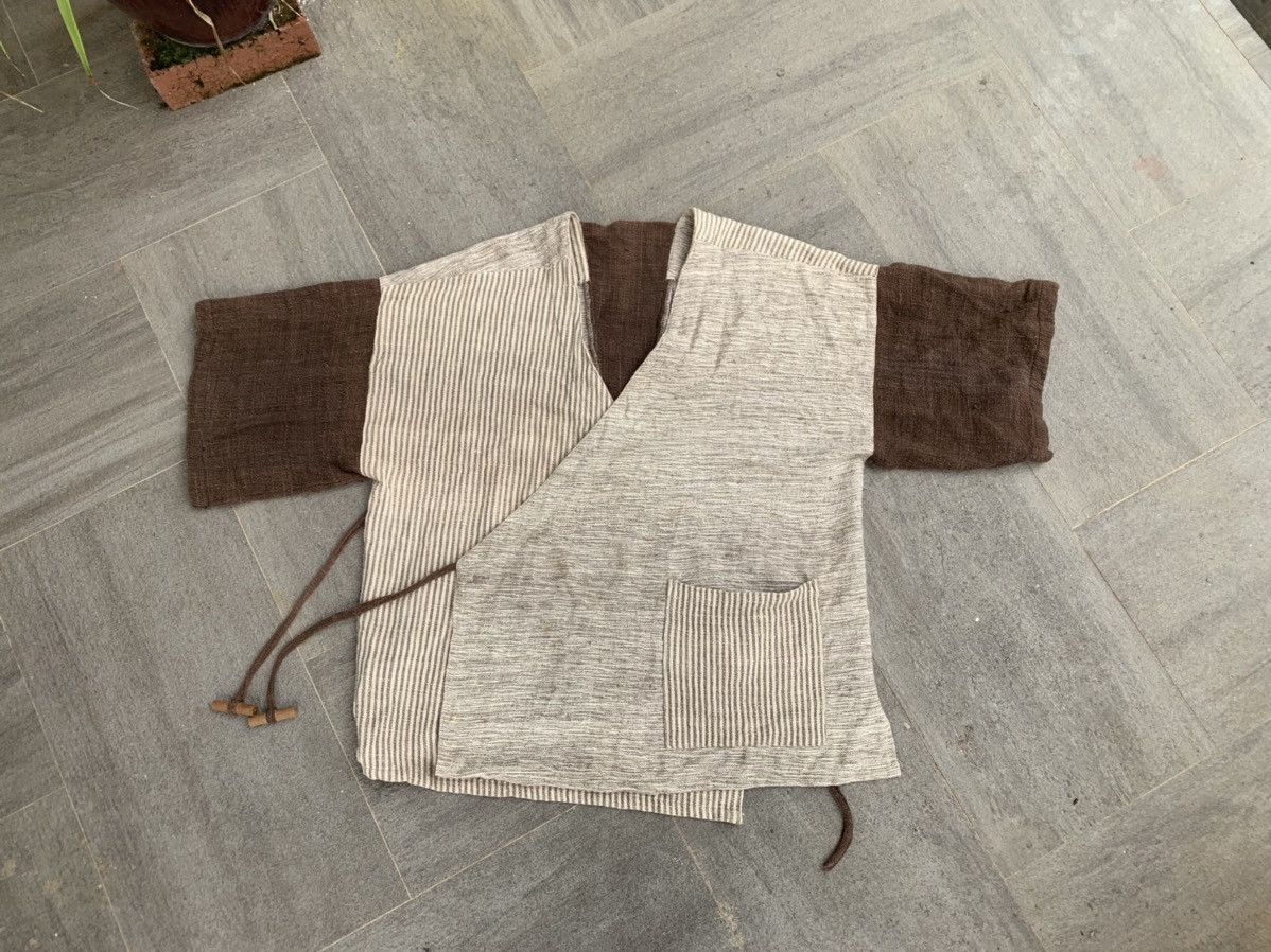 Vintage Vintage Japanese Burlap Kimono Cardigan Size US L / EU 52-54 / 3 - 7 Thumbnail
