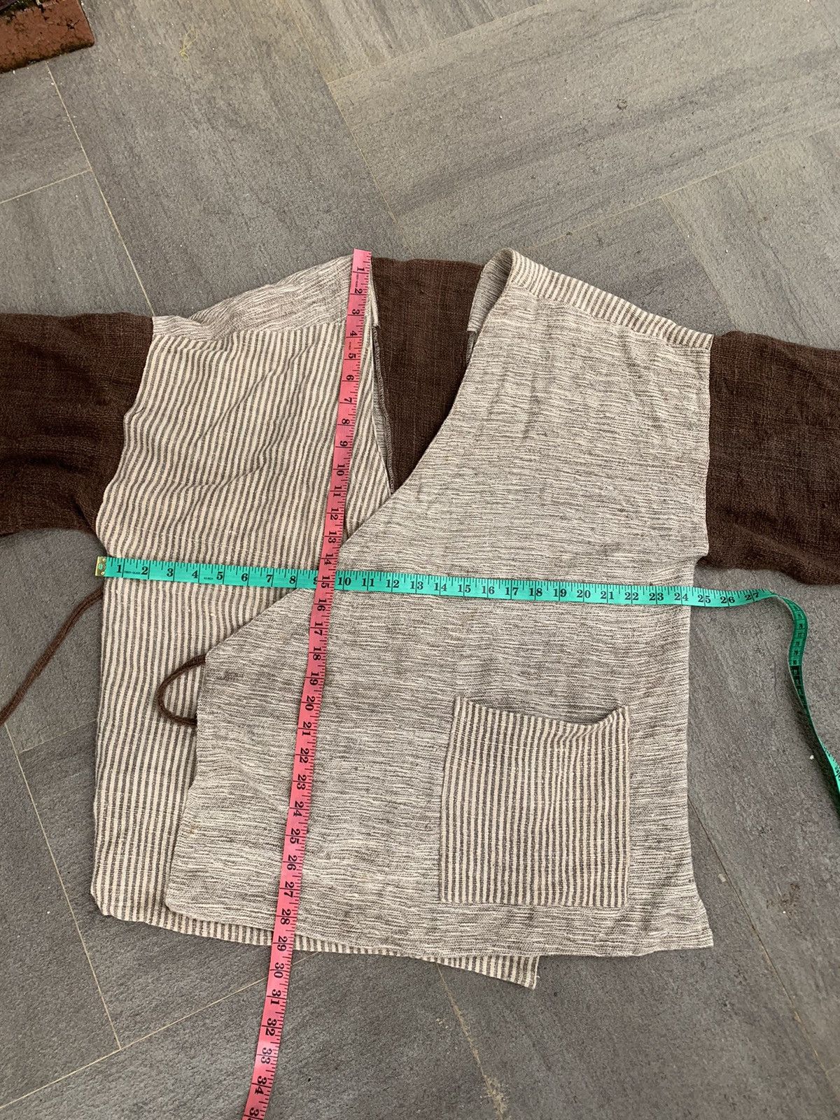 Vintage Vintage Japanese Burlap Kimono Cardigan Size US L / EU 52-54 / 3 - 8 Thumbnail