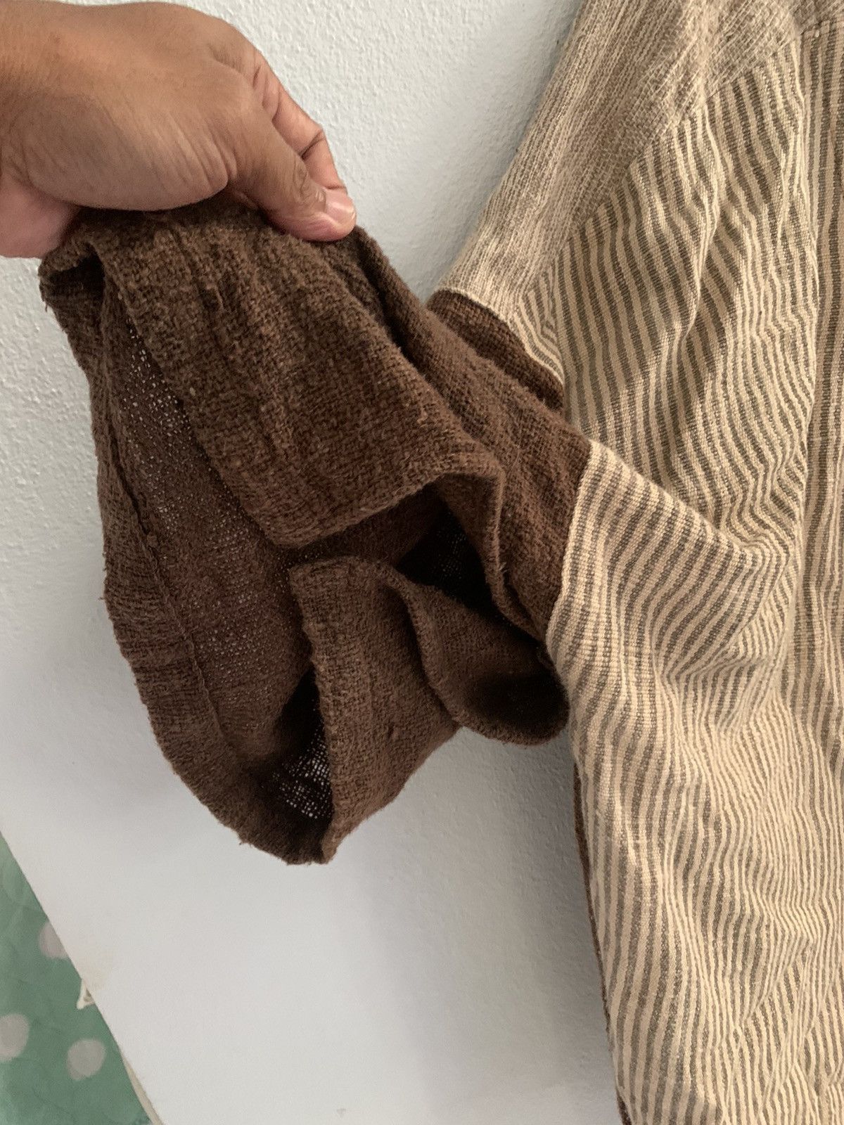 Vintage Vintage Japanese Burlap Kimono Cardigan Size US L / EU 52-54 / 3 - 13 Thumbnail