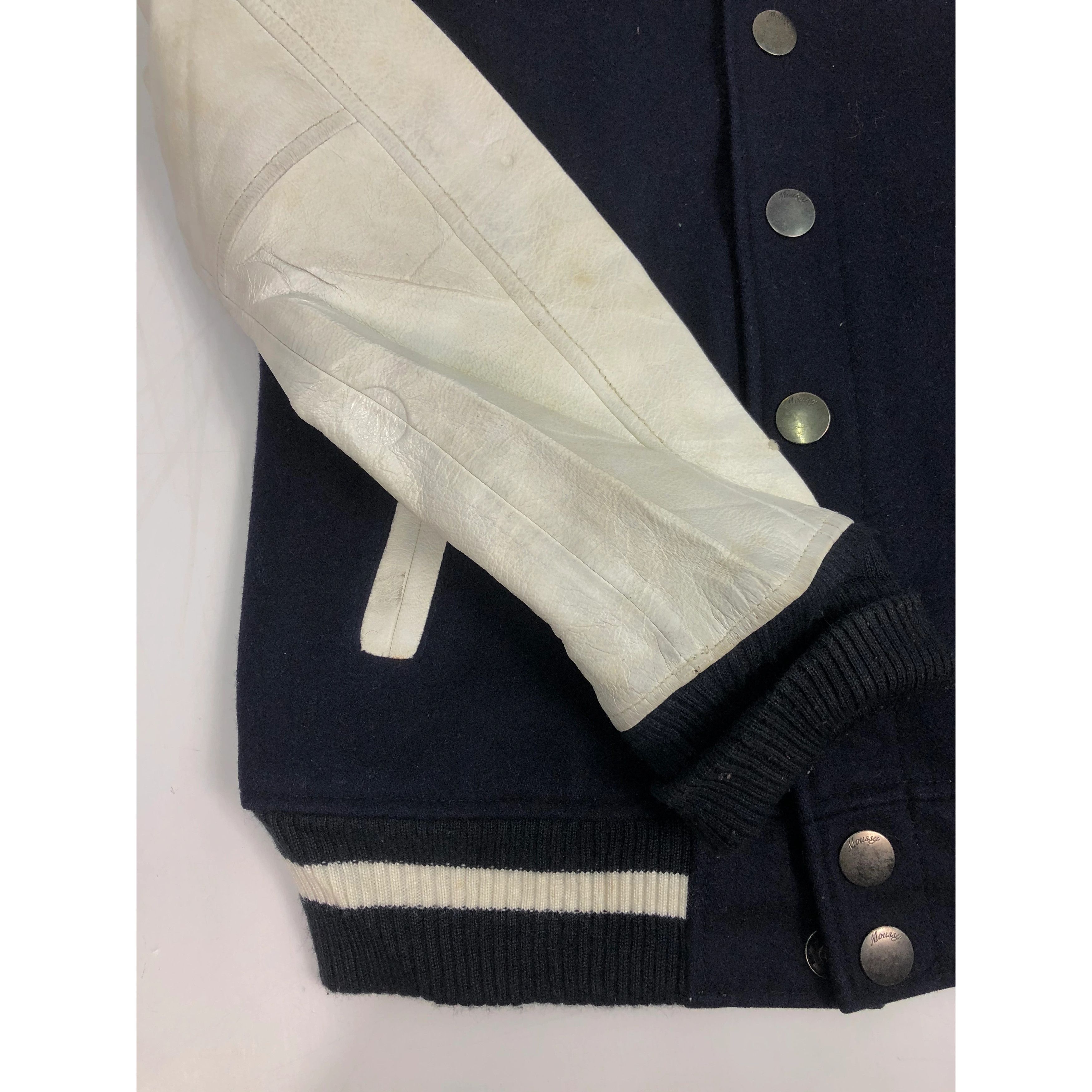 Japanese Brand Vintage Varsity Japanese Brand Leather Sleeve V0118 Size US S / EU 44-46 / 1 - 5 Thumbnail